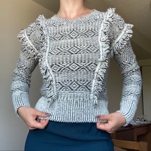 GAP black and white sweater